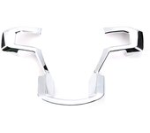 Interior Steering Decoration Trim ABS Chrome 1PC for Ford F-150 F150 2015-2020 for Ford Expedition MAX 2018