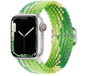 Strap For Apple Watch 44mm 40mm 45mm 41mm 38mm 42mm Elastic braided bracelet iwatch series 7 se 6 8 9 ultra 49mm band