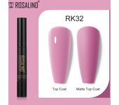 ROSALIND Nail Gel Polish Pen UV Led Long-lasting Varnish Semiperment Multi Color Easy Reply Base Top Coat For Nail Art