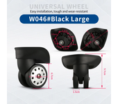 Trolley Suitcase Universal Wheel Accessories Suitcase Replacement Roller Parts Luggage Wheel Replacement Maintenance Universal P