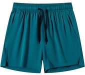 Pantalones cortos de verano para hombre Pantalones cortos de verano para hombre de tejido fresco, superligeros y elásticos para correr, caminar y para las vacaciones.