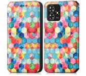 Multifuncional ZTE Blade A34 V50 A53 A54 V60 A72 A73 Vita 4G 5G Ranura De Solapa Magnética Carcasa De Teléfono Móvil Antipolvo