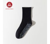Moving Peach Women Yoga Socks Antiskid Ribbed Cotton Gym Socks Pilates Socks