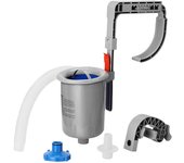 Above Ground Pool Surface Skimmer, Wall Mount - Cleans Automatically, Attach to Inflatable Collars, Tubular