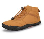 Zapatos de montañismo para hombre Botas de invierno descalzo Zapatillas de invierno impermeables y zapatos de nieve para tobillo