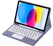 Cover for Samsung Galaxy Tab S9 FE Plus S9 FE+ 12.4 inch 2023 SM-X610 X616B Touchpad Keyboard Spanish