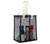 Mesh Fabric Summer Beach Bag Lovely Eye Print Breathable Ladies Casual Handbag Reusable Large Capacity Tote Bag for Women
