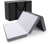 80x195x15cm  Plegable   Suelo  Invitados Colchon Coche  3 Piezas   Camping  Funda