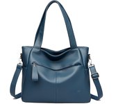 Bolsos de hombros Bolsos de mujer Bolsos de mano versátiles de moda Bolsos de mensajero de mano de cuero suave