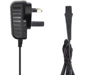 3-Prong plug shaver charger for Braun BRAUN Z20 Z30 Z40 Z50 790CC 350 2675 380 4775 190 360 1775 5414 5415