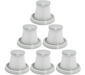6 Filtro HEPA de repuesto para Xiaomi Mi Mijia Aspirador Mini Aspirador de mano