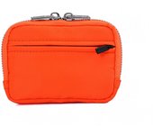 Portable Nylon Coin Purse Card Holder Korean Style Men Wallet Bank Card Organizer Lightweight Mini Earbuds Storage Bag