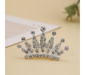 Flower Crystal Crown Hair Comb Star Love Heart Children Tiara Headband Barrettes Hair Styling Accessories Rhinestone Hairpins