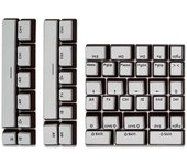 6U 6.5U Space Bar PBT Double Shot Pudding Keycaps For STRAFE K65 K70 K95 Nical Keyboard Keycap
