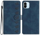 For Xiaomi Redmi A1 4G / A2 4G Phone Case Imprinted Butterfly PU Leather Wallet Stand Phone Stand Cover