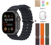 2025 New HK9 Ultra 2 Smartwatch Bluetooth Call Voice Assistant Information Reminder Screen Pointer Compass AMOLED Compatible with Android IOS Smartwatch