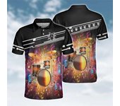 Drum Set Graphic Shirts For Men Fashion Summer 3D Printed Drummer  Shirt Casual Oversized Lapel Button Tees Tops