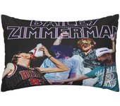 Bailey Musics Zimmerman Pillowcase Decorative Pillow Covers 20x30 Inch Rectangular Cushion Case for Living Room Bedroom Sofa Cars
