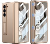 Magnetic Hinge For Samsung Galaxy Z Fold 6 Case Frame Glass Film Stand Protection Cover