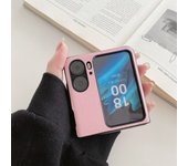 Luxury Korean New Solid Color OPPO Phone Case for OPPO Find N2 FLIP findn2 flip Find N2 Flip Back Cover Funda Cappa