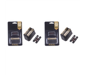 2X for Wahl 8164 Electric Shaver Hair Clipper Blade Head Cover Shaver Replacement Foil and Blade Barber Accessories
