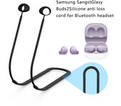 1PCS Anti-Lost Earbuds Strap for Samsung Galaxy Buds 2 Wireless Headphone Holder Rope Cable Headset Silicone Neck String Parts