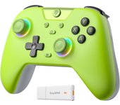 X05 Mando PC Inalambrico con R.G.B Luz- Hall Joystick- Hall Trigger- 750 mAh Batería Recargable- Vibración- Turbo para PC/Switch/Móvil- Gamepad PC Compatible con Black Myth: Wukong
