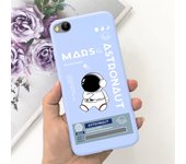 Flower Cover For Xiaomi Redmi 4A 4x Beautiful Moon Night Black Cat Phone Case For Redmi 4x Redmi4a Protection Coque Funda Capas