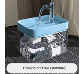 Automatic Pet Water Fountain Transparent USB Power Cat Water Dispenser 1500ml for Indoor Dog and Cat Water Feeding Supplies