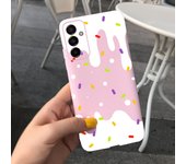 For Samsung Galaxy M13 4G SM-M135F Case Ultra Slim Soft TPU Silcione Phone Cover For Samsung M13 M 13 Sunflower Daisy Bumper Bag