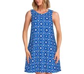 Custom Evil Eye Women's Summer Türkiye Lucky Charm Casual Beach Dress Sleeveless Top