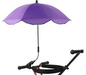 Beach Chairs Umbrella, Portable Outdoor Umbrella, Windproof Sunshade, Universal Golfs Carts Rainproof Wheelchairs Accessories