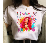 Tomorrow Will Be Nice Karol g Tee women harajuku top female streetwear clothing