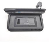Qi Car Wireless Charger 15w Center Console Fast Phone Charging Panel AdapterFor Nissan Qashqai J12 2024 2023 Modification Accessories