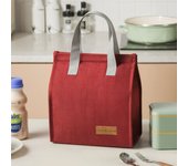 Insulation Package Cooler Lunch Box Bag Tote Canvas Lunch Bag Food Hand Bags Thermal Breakfast Organizer Waterproof Lunch Bag