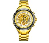 Moda negocio mecánico hombre reloj reloj mecánico automático