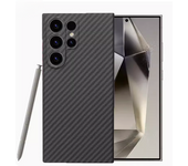 ACC-Real Carbon Fiber For Samsung Galaxy S24 Ultra Carbon fiber Case Aramid fiber Anti-fall busines Galaxy S24 Case