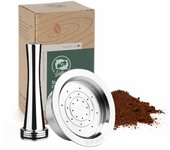 iCafilas Reusable Coffee Capsule Refilable Filter Basket For Lavazza a modo mio for LAVAZZA A MODO MIO JOLIE
