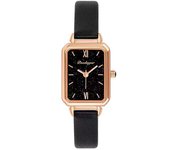 Puerta berenjena genuino nuevo reloj de cuarzo automático para mujer impermeable suizo