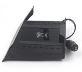 Car Qi Wireless Charger For Cadillac CT5 Accessories 15w Fast Mobile Phone Charging Plate Holder Interior Auto Parts 2020-2023