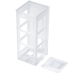 Organizador de baño montado en la pared, soporte para secador de pelo sin perforaciones, estante para plancha rizadora, soporte para plancha de pelo