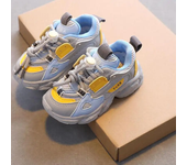 Zapatos para bebés de talla 21-36, zapatillas deportivas antideslizantes de malla transpirable para niños y niñas