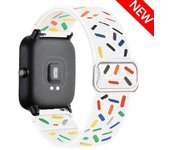 20mm/22mm band For GTS 4/2/2e/3/GTS2 Mini/GTR/4/3/Pro/GTR2/42mm/stratos Nylon Elastic Watch Bracelet Amazfit bip strap