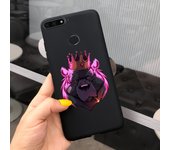 Black Silicon Phone Case For Huawei Y6 Prime 2018 ATU-L42 Back Cover Soft Shockproof Funda For Huawei Y6 2018 ATU-L22 Bumper
