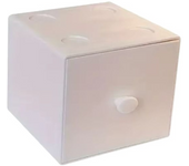 Drawer Style Desktop Macaron Storage Box Candy Color Square Building Block Pencil Box Free Combination Stackable Organizer