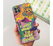 For Motorola Moto G9 Power Case Moto G9 Play Silicone Soft Cover Fashion Flower Painted Matte Case For MotoG9 Power TPU Fundas