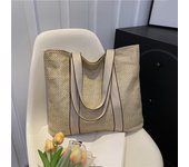 Summer Handmade Bags for Women Beach Weaving Ladies Straw Beach Bag Large Capacity Top Handle Handbags Totes