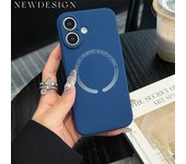 Magnetic Silicone Phone Case for iPhone 16 15 14 Plus 16 15 14 13 12 11 Pro Max Soft TPU Wireless Charging Cover for iPhone 13 mini 12 mini