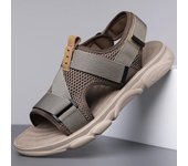 Sandalias antideslizantes suaves y cómodas para hombre, zapatos de playa de alta calidad, sandalias de Gladiador, zapatos planos informales de verano