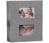 200Pcs Linen Cover Photo Album Interleaf Type 6-inch Picture Albums Book Gift Photo Storage Large Scrapbook Album